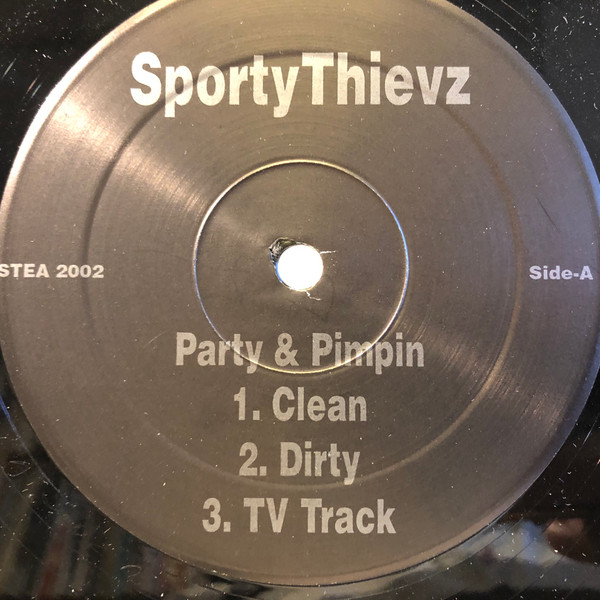 Sporty Thievz - Party & Pimpin / The Deegan | Stealberg Records (STEA 2002)
