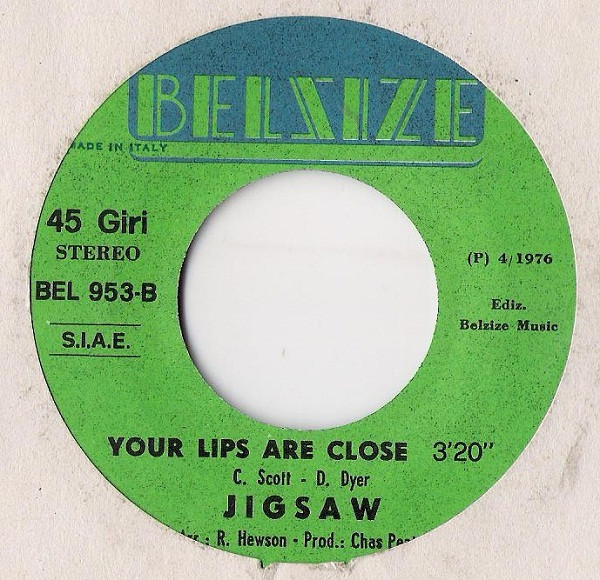 Jigsaw - Love Fire | Belzise (BEL 953) - 4