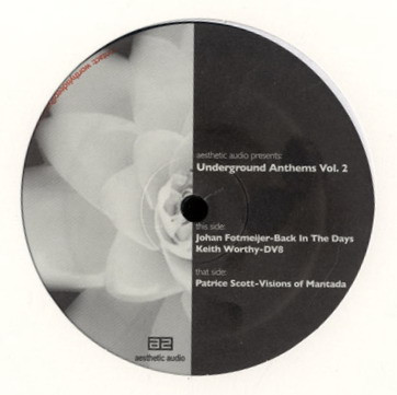 Various - Underground Anthems Vol. 2 | Aesthetic Audio (AES 003) Various - Underground Anthems Vol. 2 | Aesthetic Audio (AES 003)