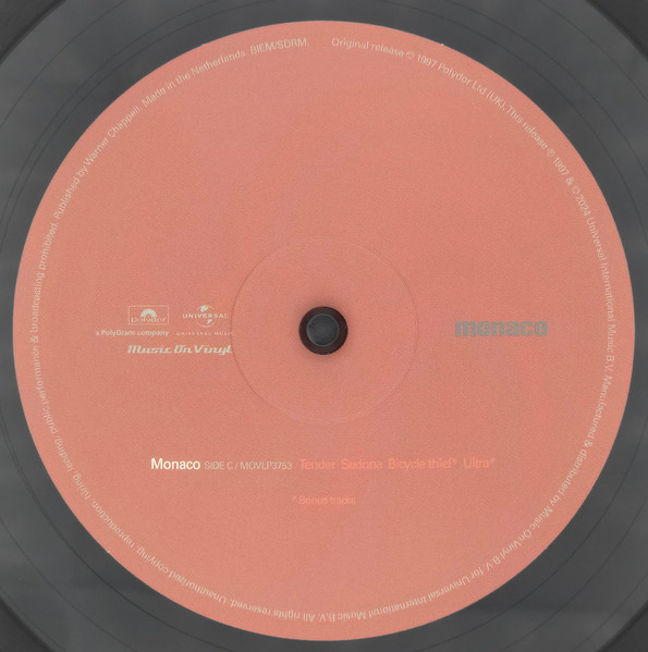 Monaco - Music For Pleasure | Polydor (MOVLP3753) - 4 Monaco - Music For Pleasure | Polydor (MOVLP3753) - 4