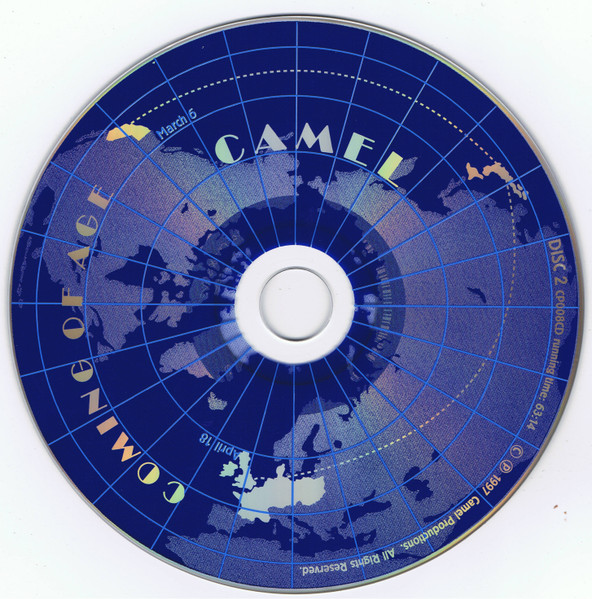 Camel - Coming Of Age CD | Camel Productions (CP-008CD) - 4 Camel - Coming Of Age CD | Camel Productions (CP-008CD) - 4