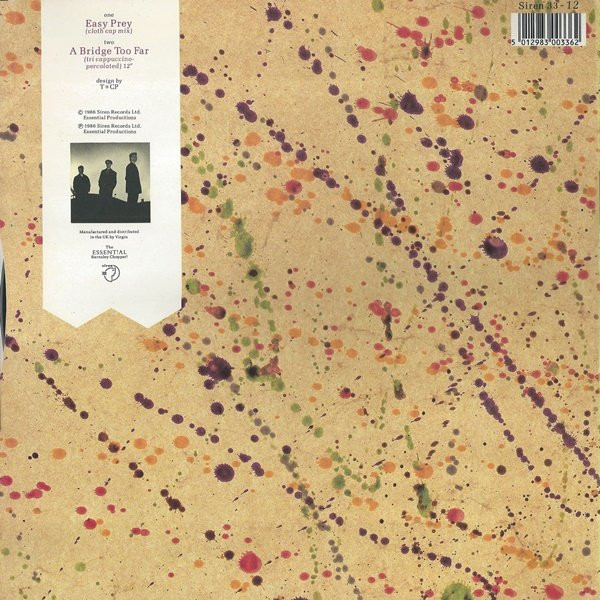 The Ward Brothers - Easy Prey (Cloth Cap Mix) | Siren (Siren 33 - 12) - 2