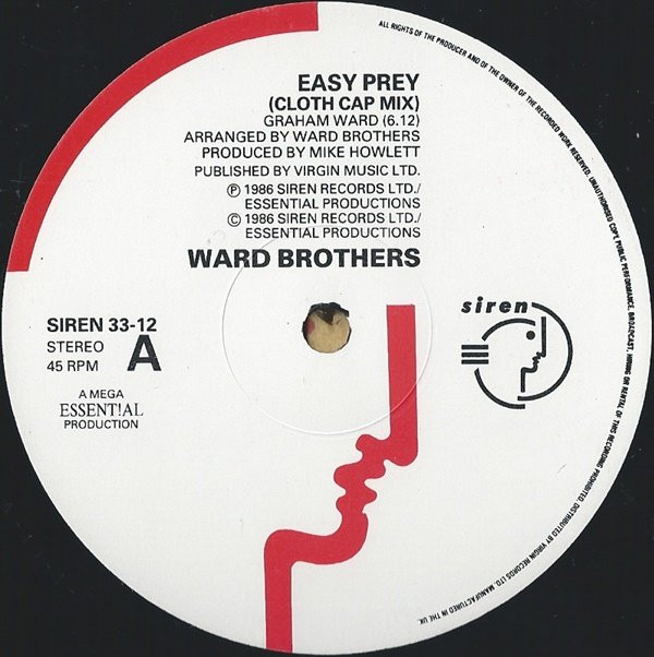 The Ward Brothers - Easy Prey (Cloth Cap Mix) | Siren (Siren 33 - 12) - 3