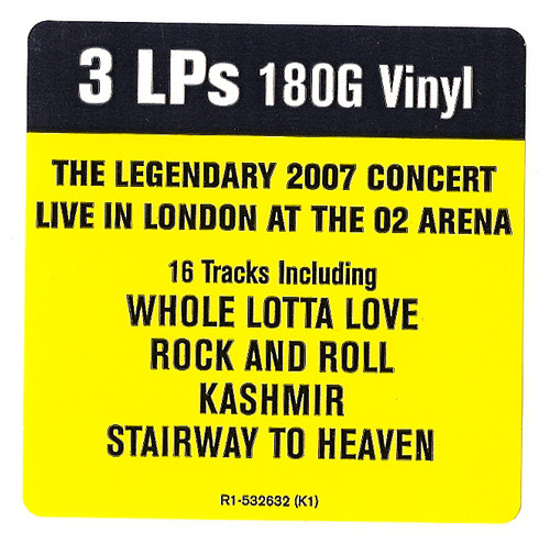 Led Zeppelin - Celebration Day (3LP - Boxset) [Vinyl] | Swan Song (532632-R1) - 3