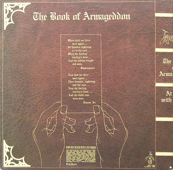 Venom - At War With Satan | Banzai Records (BRC 1900) - 3 Venom - At War With Satan | Banzai Records (BRC 1900) - 3