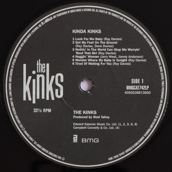 The Kinks - Kinda Kinks | BMG (BMGCAT742LP) - 2 The Kinks - Kinda Kinks | BMG (BMGCAT742LP) - 2