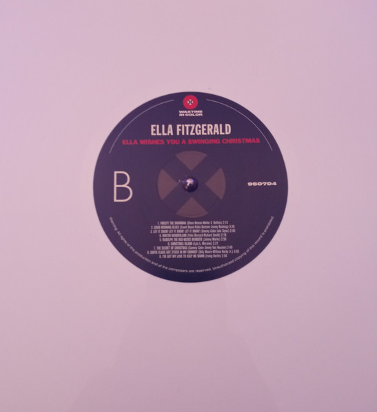 Ella Fitzgerald - Ella Wishes You A Swinging Christmas | WaxTime In Color (950704) - 4