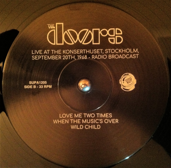 The Doors - Live At The Stockholm Konserthuset, Stockholm, September 20th, 1968 - Radio Broadcast | Supernaut Records (SUPA1205) - 4