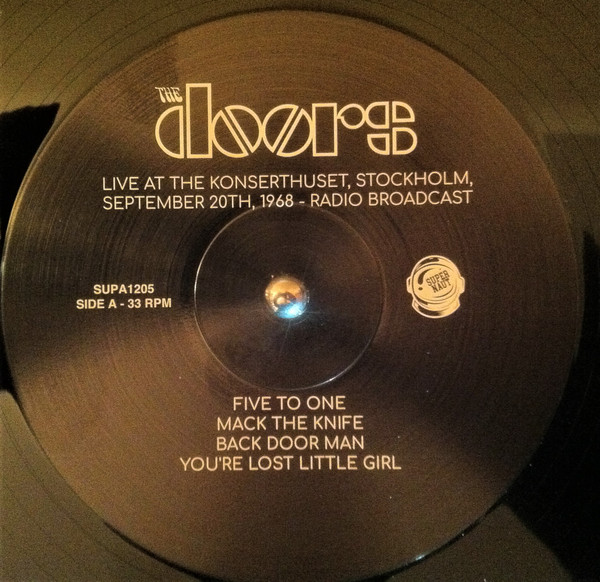 The Doors - Live At The Stockholm Konserthuset, Stockholm, September 20th, 1968 - Radio Broadcast | Supernaut Records (SUPA1205) - 3