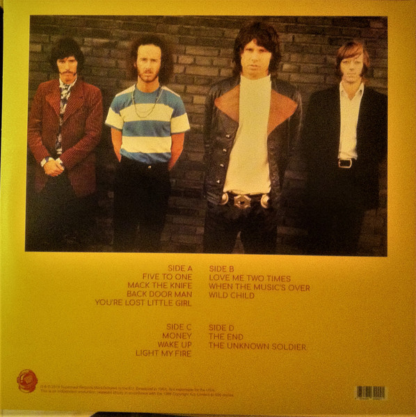 The Doors - Live At The Stockholm Konserthuset, Stockholm, September 20th, 1968 - Radio Broadcast | Supernaut Records (SUPA1205) - 2