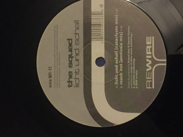 The Squad - Licht Und Schall | ReWire (WIRE 001-12) - 3