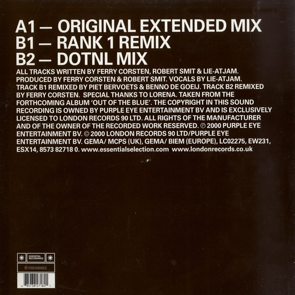 System F - Cry | Essential Recordings (ESX14) - 2 System F - Cry | Essential Recordings (ESX14) - 2