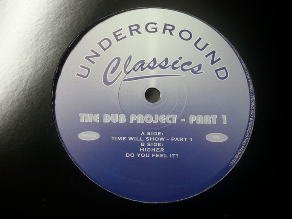The Dub Project - Part 1 | Underground Classics (TRAXX002) - main The Dub Project - Part 1 | Underground Classics (TRAXX002) - main