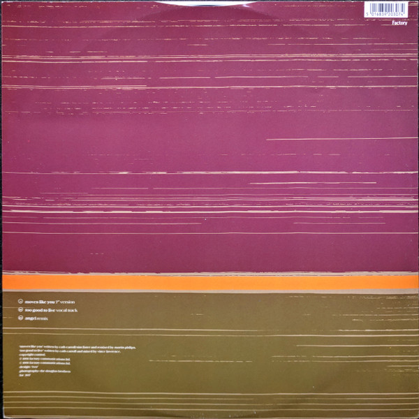 Cath Carroll - Moves Like You | Factory (fac 307) - 2 Cath Carroll - Moves Like You | Factory (fac 307) - 2