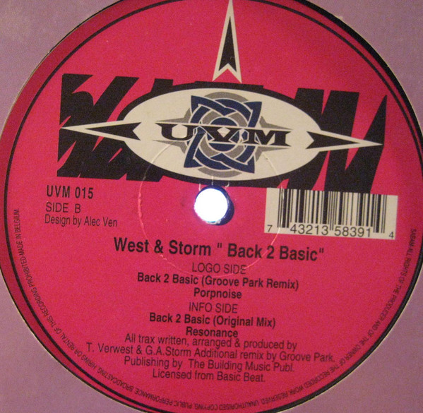West & Storm - Back 2 Basic | Unique Vinyl Movement (UVM 015) - main West & Storm - Back 2 Basic | Unique Vinyl Movement (UVM 015) - main