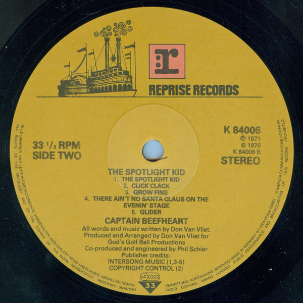 Captain Beefheart - 2 Originals Of Captain Beefheart 2LP | Reprise Records (K 84006) - 4 Captain Beefheart - 2 Originals Of Captain Beefheart 2LP | Reprise Records (K 84006) - 4