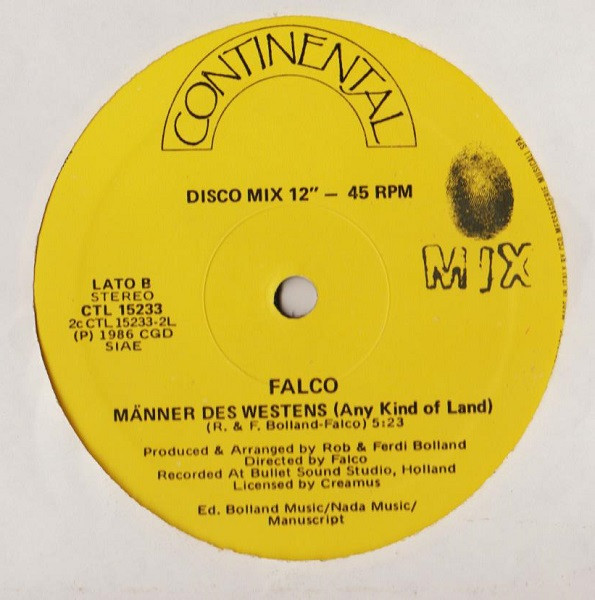 Falco - Jeanny (Part 1) | Continental (CTL 15233) - 3