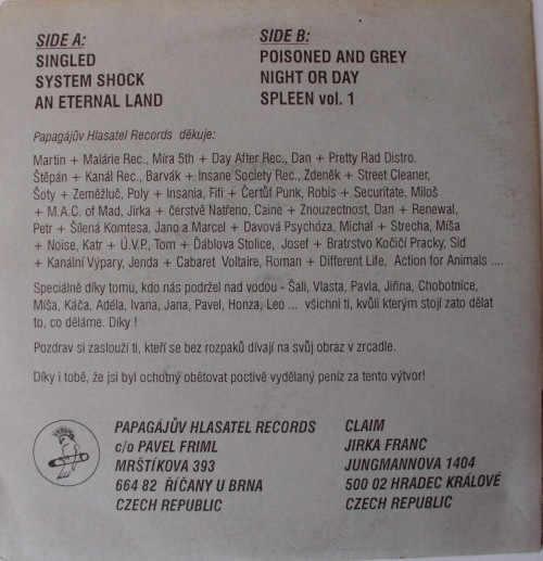 Claim - We're Gonna Find A Way | Papagájův Hlasatel Records (PH 002) - main