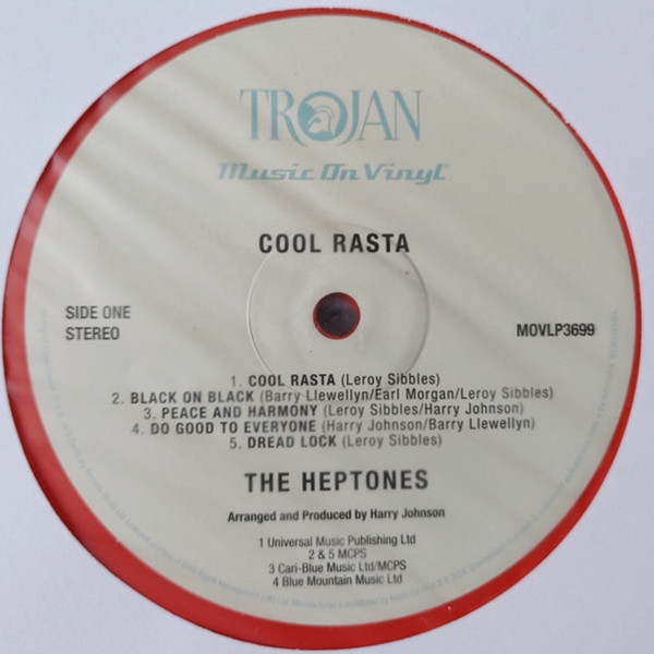 The Heptones - Cool Rasta | Trojan Records (MOVLP3699) - 3 The Heptones - Cool Rasta | Trojan Records (MOVLP3699) - 3