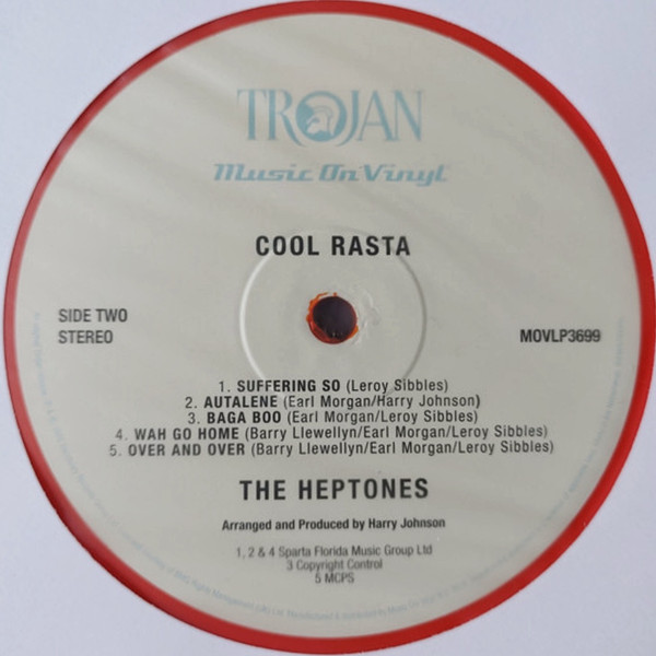 The Heptones - Cool Rasta | Trojan Records (MOVLP3699) - 4 The Heptones - Cool Rasta | Trojan Records (MOVLP3699) - 4
