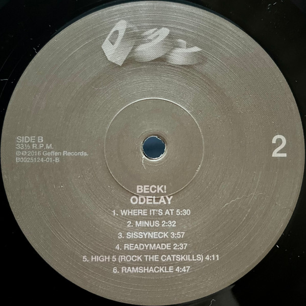 Beck - Odelay | DGC (B0025124-01) - 4 Beck - Odelay | DGC (B0025124-01) - 4