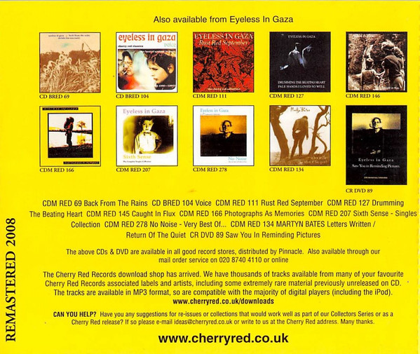 Eyeless In Gaza - Photographs As Memories CD | Cherry Red (CDMRED 166) - 4