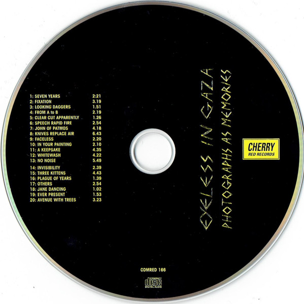 Eyeless In Gaza - Photographs As Memories CD | Cherry Red (CDMRED 166) - 3