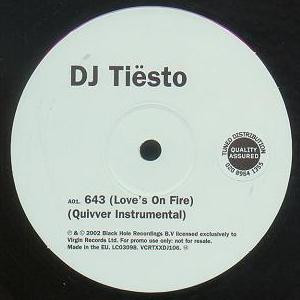 DJ Tiësto - 643 (Love's On Fire) | VC Recordings (VCRTXXDJ106)