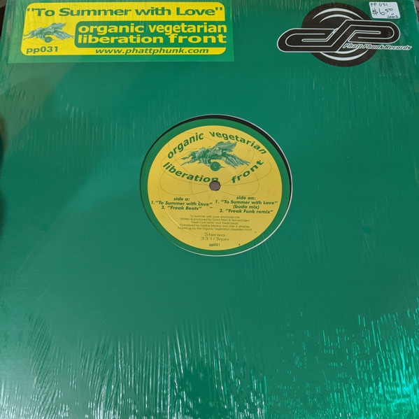 Organic Vegetarian Liberation Front - To Summer With Love | Phatt Phunk Records (PP 031)