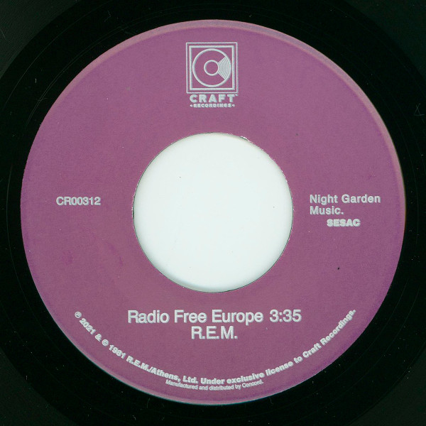 R.E.M. - Radio Free Europe 7" | Craft Recordings (CR00312) - 4