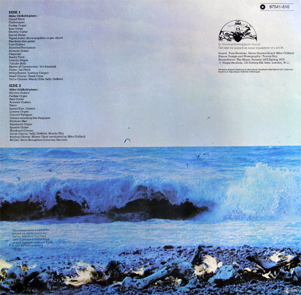Mike Oldfield - Tubular Bells | Virgin (87 541 ET) - 2