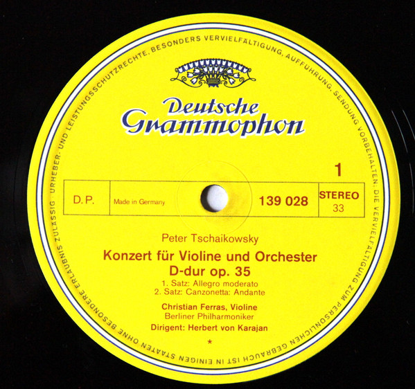 Violinkonzert D-dur Op. 35 / Capriccio Italien Op. 45