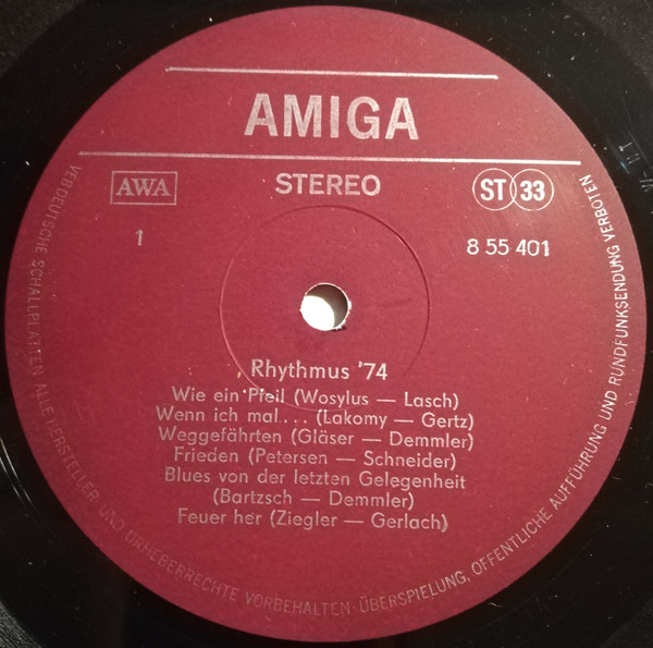Various - Rhythmus '74 | AMIGA (8 55 401) - 3 Various - Rhythmus '74 | AMIGA (8 55 401) - 3