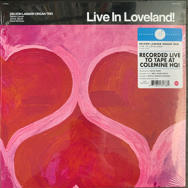 Delvon Lamarr Organ Trio - Live In Loveland! | Colemine Records (CLMN 12027) Delvon Lamarr Organ Trio - Live In Loveland! | Colemine Records (CLMN 12027)