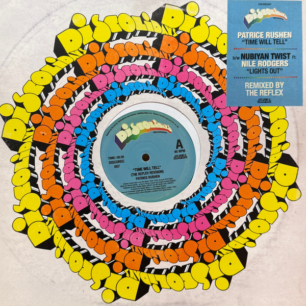 Patrice Rushen / Nubiyan Twist Ft. Nile Rodgers - Time Will Tell / Lights Out (Remixed By The Reflex) | Discolidays (DISCOREC 007)