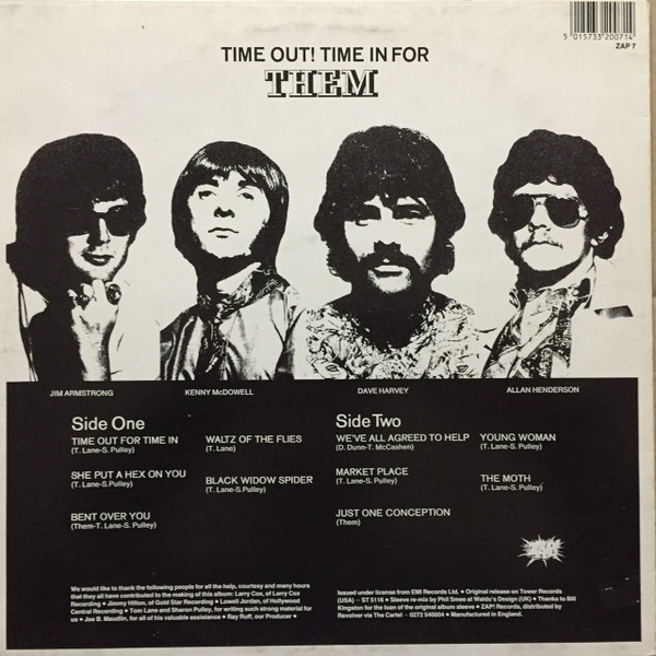 Them - Time Out! Time In For Them | Zap! (ZAP 7) - 3 Them - Time Out! Time In For Them | Zap! (ZAP 7) - 3