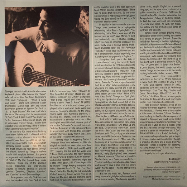 Norma Tanega - I Don't Think It Will Hurt If You Smile | Ace (HIQLP140) - 4