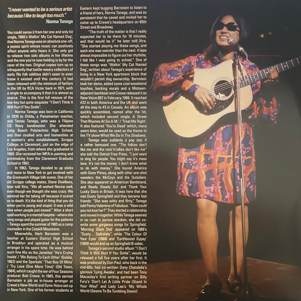 Norma Tanega - I Don't Think It Will Hurt If You Smile | Ace (HIQLP140) - 3