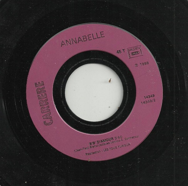 Annabelle - Casanova Solo | Carrere (14.349) - 4