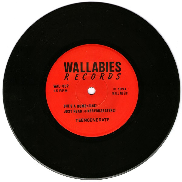 Screaming Bloody Marys / Teengenerate - Screaming Bloody Marys / Teengenerate | Wallabies Records (WAL-002) - 4 Screaming Bloody Marys / Teengenerate - Screaming Bloody Marys / Teengenerate | Wallabies Records (WAL-002) - 4