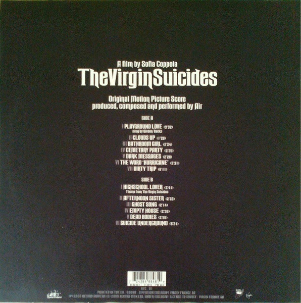 AIR - The Virgin Suicides | Virgin (V 2910) - 2 AIR - The Virgin Suicides | Virgin (V 2910) - 2