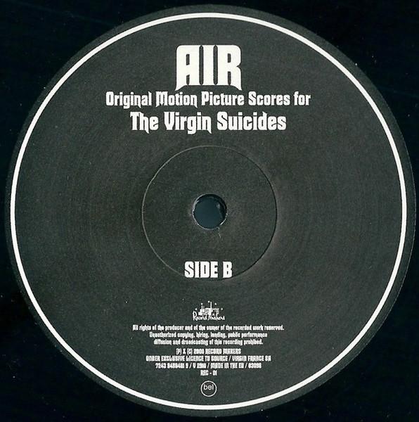 AIR - The Virgin Suicides | Virgin (V 2910) - 4 AIR - The Virgin Suicides | Virgin (V 2910) - 4