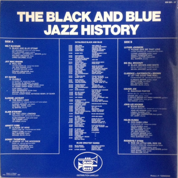 Various - The Black And Blue Jazz History | Black And Blue (950 500) - 4 Various - The Black And Blue Jazz History | Black And Blue (950 500) - 4