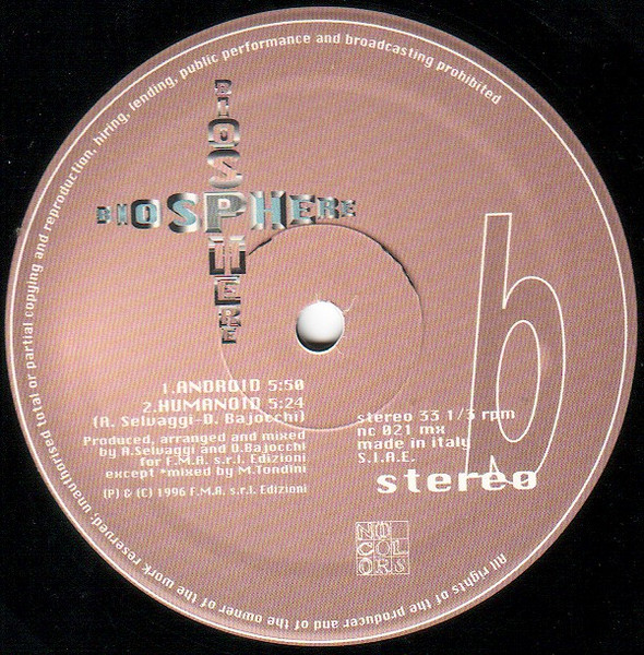 Biosphere - Biosphere | No Colors (nc 021 mx) - 3