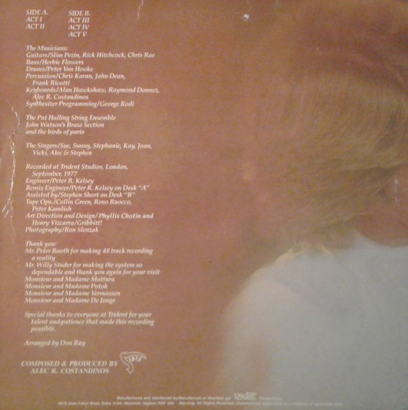 Alec R. Costandinos And The Syncophonic Orchestra - Romeo & Juliet | Unidisc (SPLP-8002) - 2 Alec R. Costandinos And The Syncophonic Orchestra - Romeo & Juliet | Unidisc (SPLP-8002) - 2