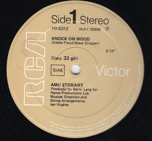 Amii Stewart - Knock On Wood | RCA Victor (PD 6312) - 2 Amii Stewart - Knock On Wood | RCA Victor (PD 6312) - 2