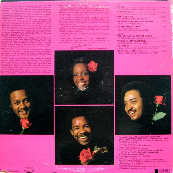 Gladys Knight And The Pips - 2nd Anniversary | Buddah Records (BDS 5639) - 2 Gladys Knight And The Pips - 2nd Anniversary | Buddah Records (BDS 5639) - 2