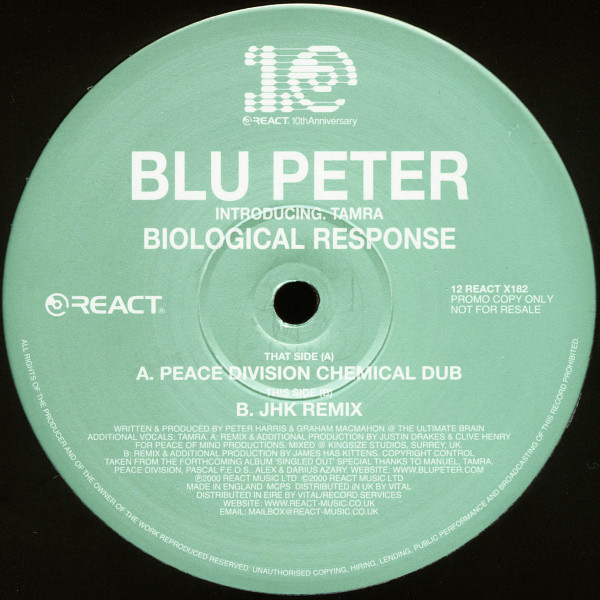 Blu Peter Introducing. Tamra Keenan - Biological Response | React (12 REACT X182) - main