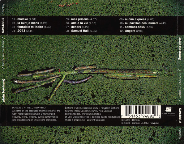 Alain Bashung - Fantaisie Militaire | Barclay (539 488-2) - 2