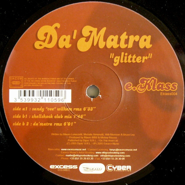 Da'Matra - Glitter | E-Klass Records (Eklass004)